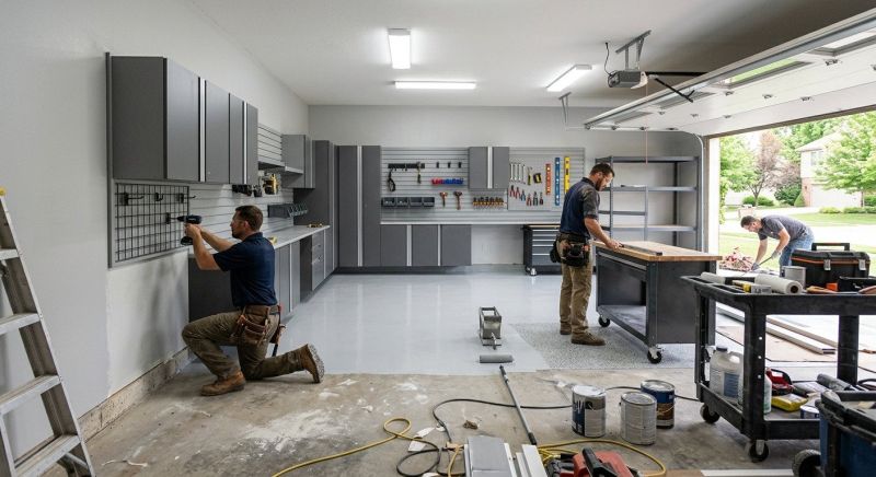 Attached Garage Remodeling in Conroe, TX