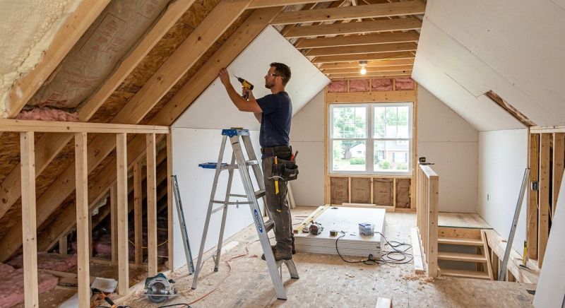 Attic Finishing in Conroe, TX