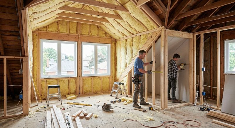 Attic Room Installation in Conroe, TX