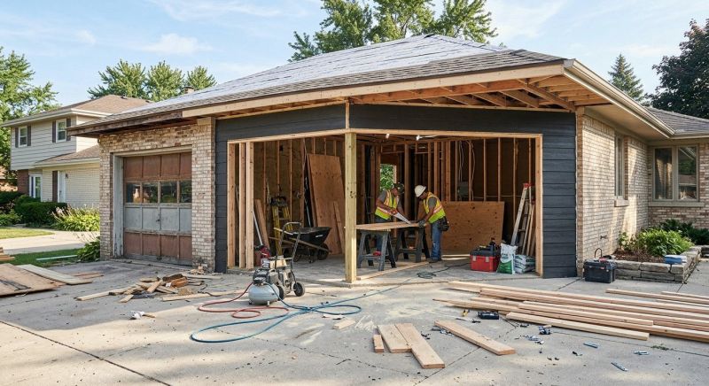 Garage Renovation in Alpharetta, GA