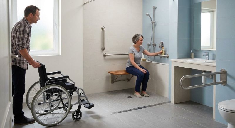 Handicap Bathroom Installation in Alpharetta, GA