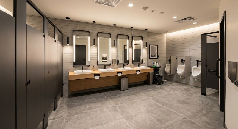 Industrial Bathroom Renovation in Arvada, CO