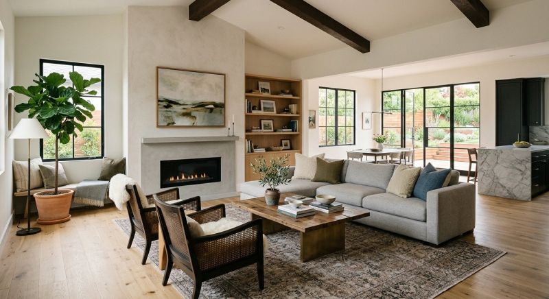 Living Room Renovation in Alpharetta, GA