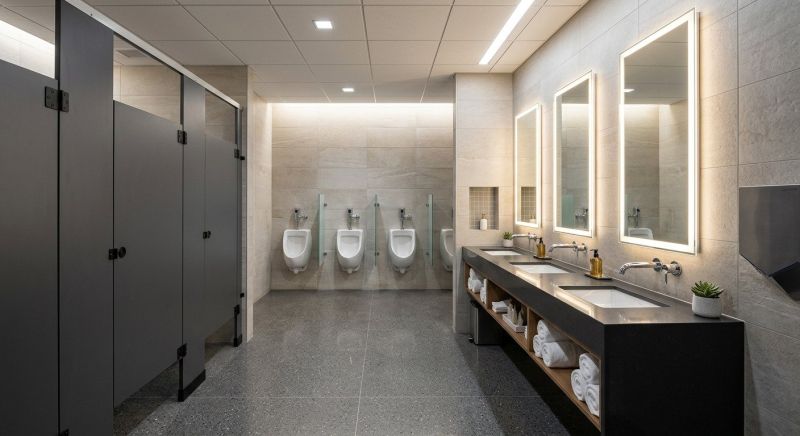 Office Restroom Renovation in Denver County, CO