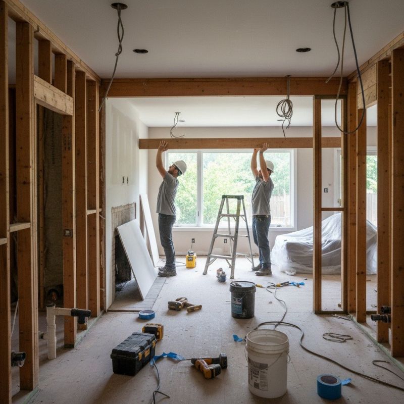Stairwell Renovation in Alpharetta, GA